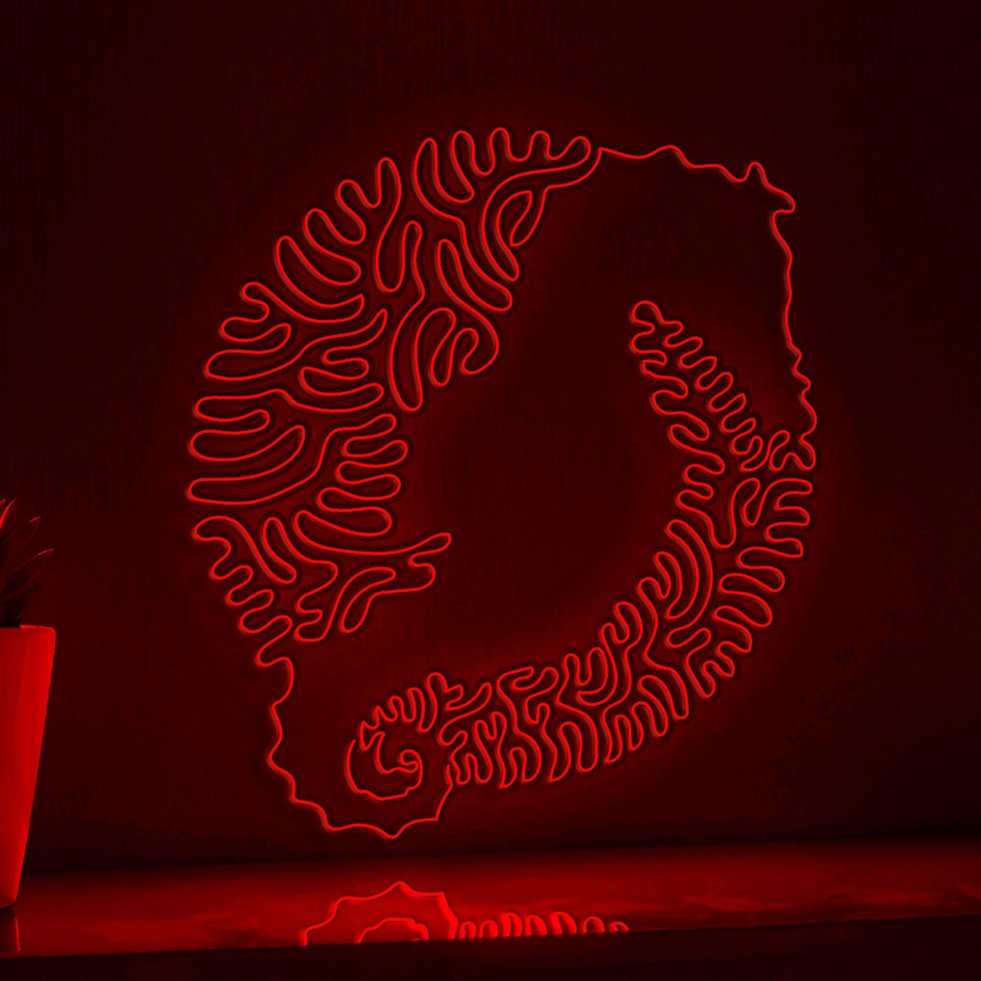 Seahorse One Line EL Wire Neon Sign - Ideal for Kids and Home - myneonup