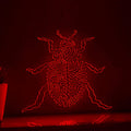 Beetle One Line EL Wire Neon Sign - Ideal for Insect Lovers, Great for Home Decor - myneonup