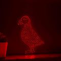 Puffin One Line EL Wire Neon Sign - Sea Clown Bird Decor - myneonup