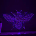 Adorable Bee One Line EL Wire Neon Sign - Social Insect Decor - myneonup