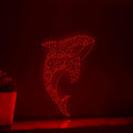 Orca One Line EL Wire Neon Sign - Ideal for Ocean Lovers' Wall Decor - myneonup