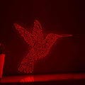 Hummingbird One Line EL Wire Neon Sign - Short Bill Bird Art, Ideal for Pet Lovers & Boho Decor - myneonup