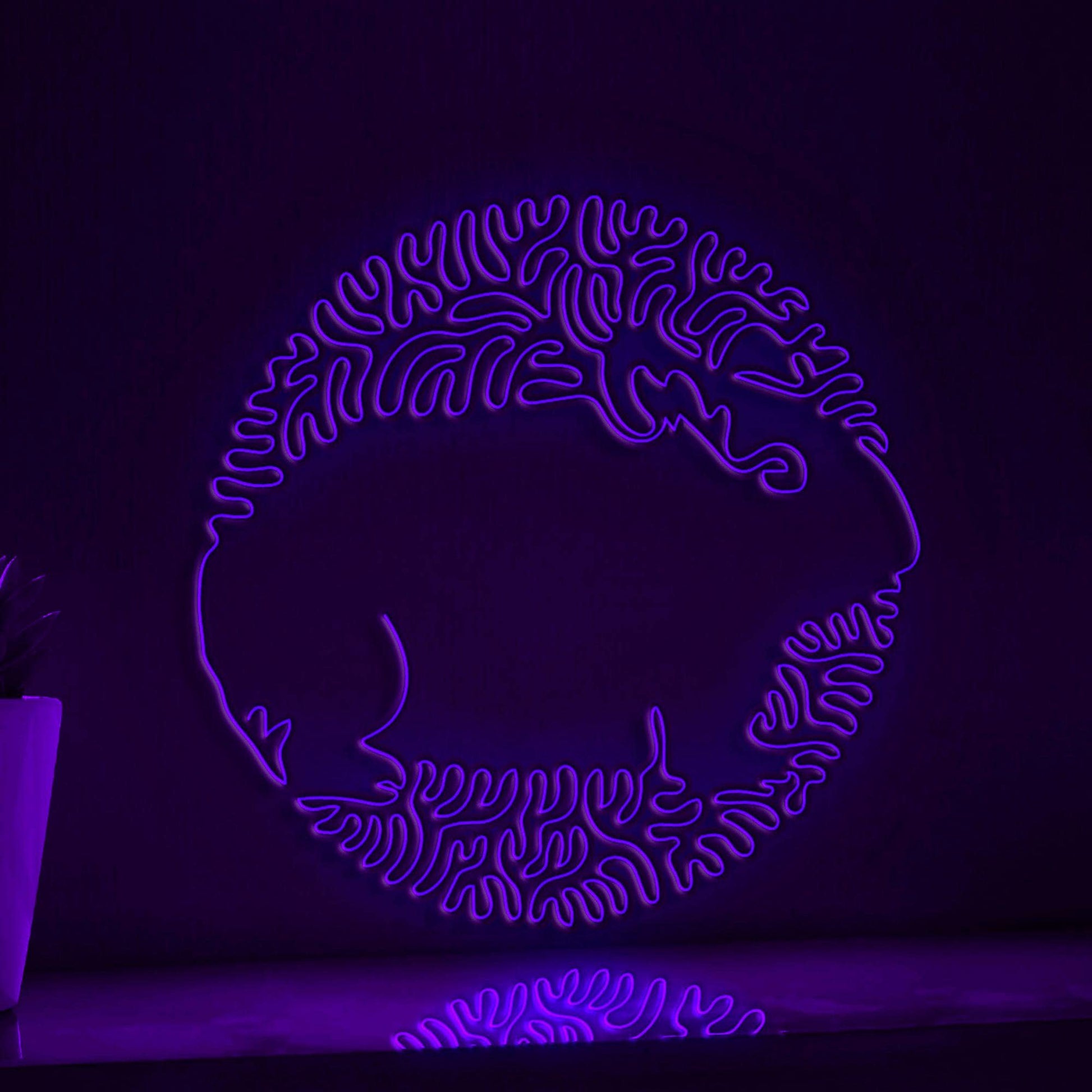Hamster One Line EL Wire Neon Sign - Hairy Pet Decor - myneonup