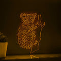 Koala One Line EL Wire Neon Sign - Tree Dweller Wall Art - myneonup