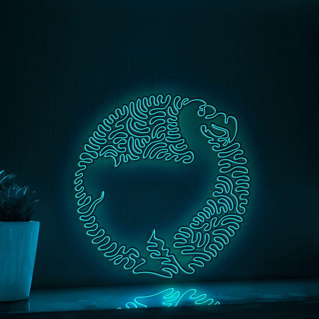 Dodo One Line EL Wire Neon Sign - Extinct Bird Wall Art - myneonup