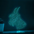 Goat One Line EL Wire Neon Sign - Farm-themed Wall Decor - myneonup