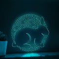 Rabbit One Line EL Wire Neon Sign - Long Ears Animal Wall Decor - myneonup