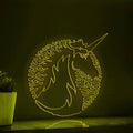 Unicorn One Line EL Wire Neon Sign - Mythical Animal Decor - myneonup