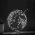 Unicorn One Line EL Wire Neon Sign - Mythical Animal Decor - myneonup