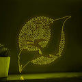 Pterosaur One Line EL Neon - Winged Reptile Decor - myneonup
