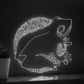 Frog One Line EL Wire Neon Sign - Tailless Amphibian Decor - myneonup