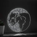 Panther One Line EL Wire Neon Sign - Agile Big Cat Decor - myneonup
