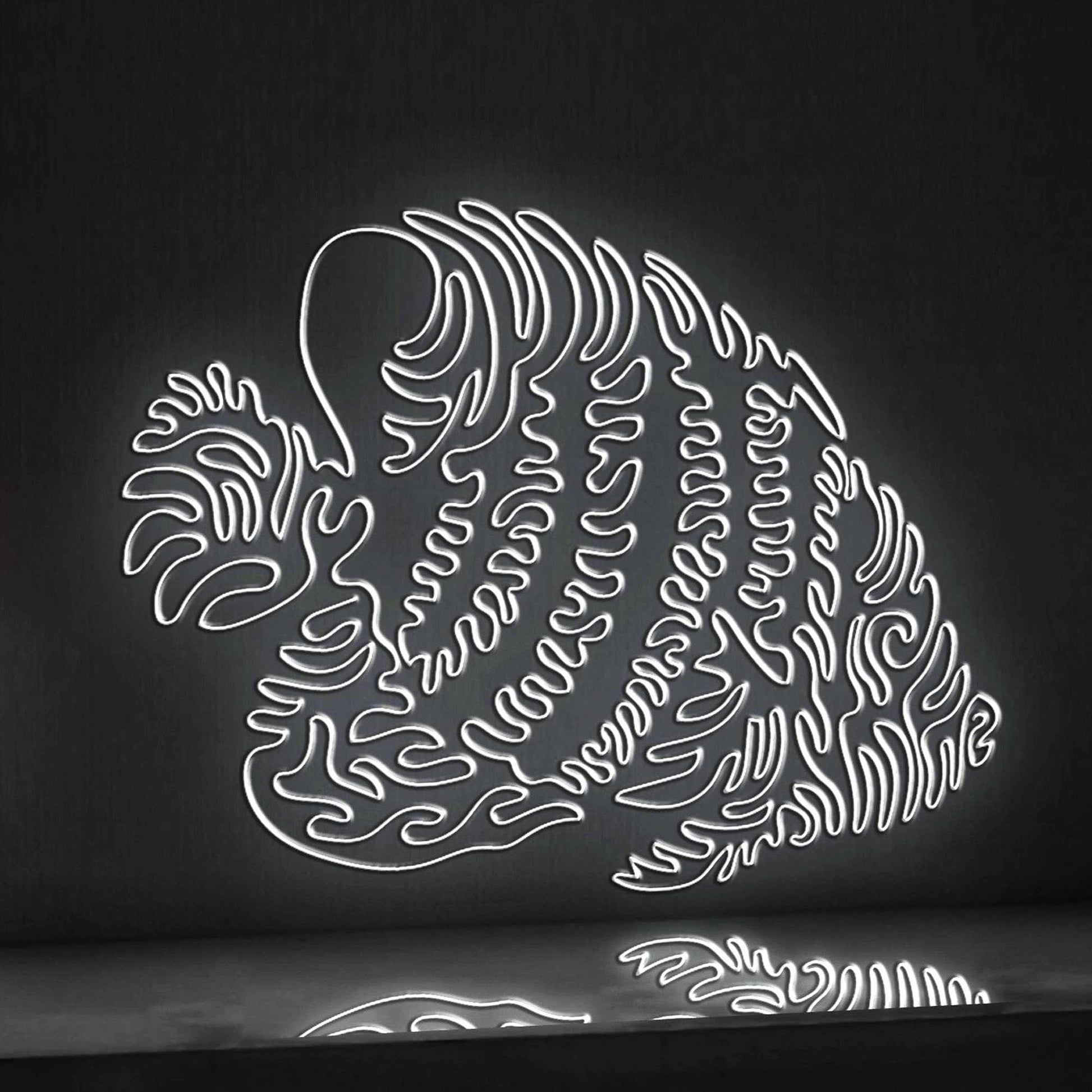 Regal Angelfish EL Wire Neon Sign - Pygoplites Marine Art - myneonup