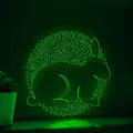 Rabbit One Line EL Wire Neon Sign - Long Ears Animal Wall Decor - myneonup