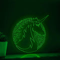 Unicorn One Line EL Wire Neon Sign - Mythical Animal Decor - myneonup