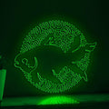 Goldfish One Line EL Wire Neon Sign - Ideal for Aquarium Lovers' Wall Decor - myneonup