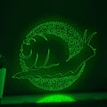 Snail One Line EL Wire Neon Sign - Cute Abstract Art for Kids' Room & Decor - myneonup