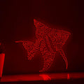 Angelfish One Line EL Wire Neon Sign - Ideal for Aquarium Lovers' Wall Decor - myneonup