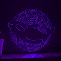 Orca One Line EL Wire Neon Sign - Ocean Themed Wall Decor - myneonup