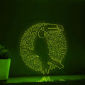 Toucan One Line EL Wire Neon Sign - Bird Themed Wall Decor - myneonup