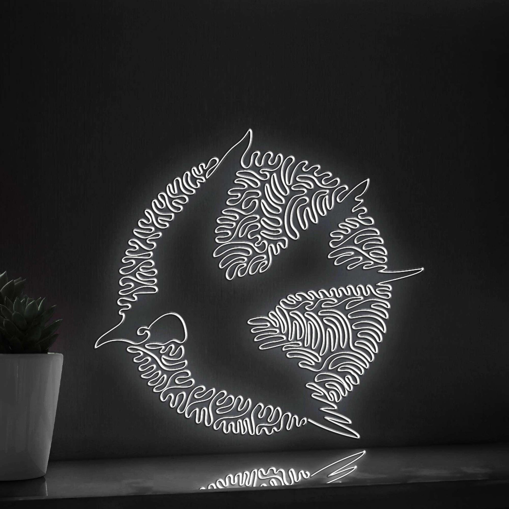 Swallow One Line EL Wire Neon Sign - Ideal for Boho Nursery & Living Room Decor - myneonup