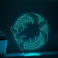 Turtle One Line EL Wire Neon Sign - Reptile Minimalist Decor - myneonup