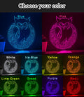 Owl One Line EL Wire Neon Sign - Bird Wall Art - myneonup