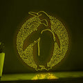 Penguin One Line EL Wire Neon Sign - Antarctic Bird Wall Art Decor - myneonup