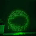 Kiwi One Line Art EL Wire Neon Sign - Nocturnal Bird Wall Decor - myneonup