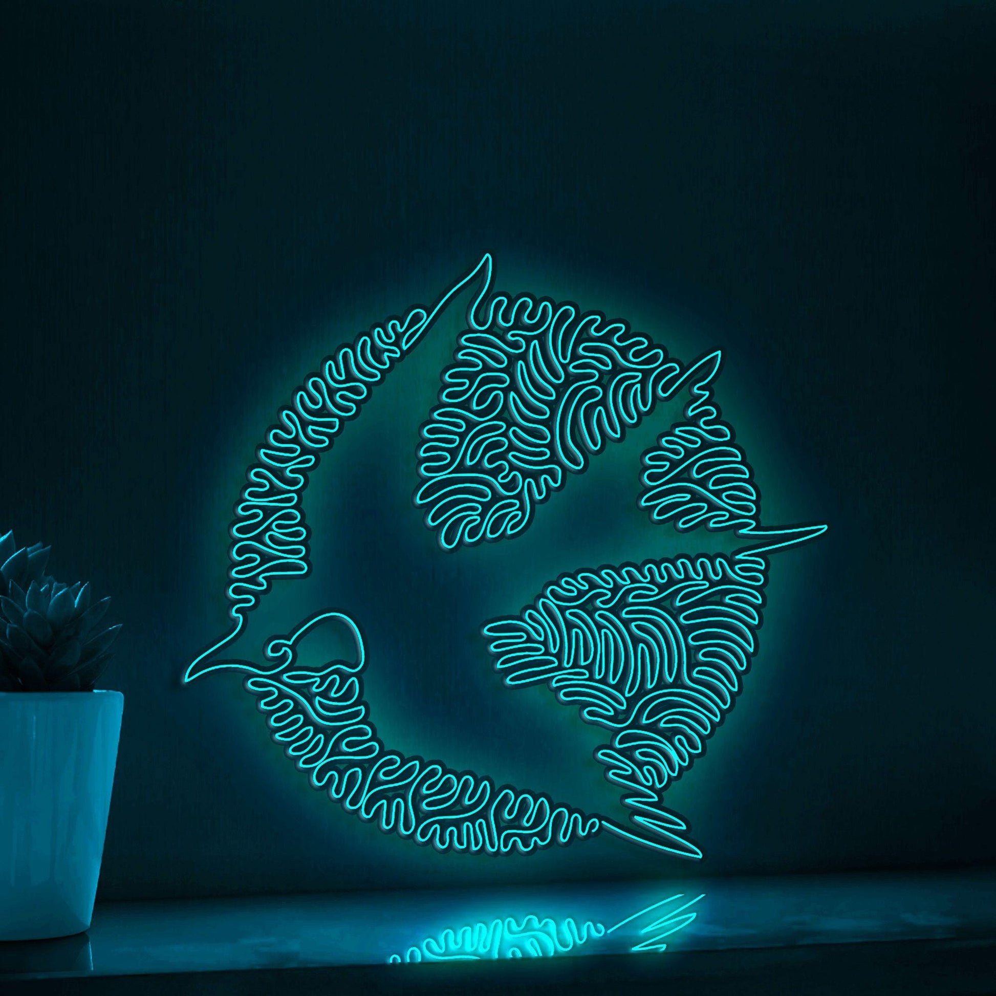 Swallow One Line EL Wire Neon Sign - Ideal for Boho Nursery & Living Room Decor - myneonup