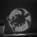 Turtle One Line EL Wire Neon Sign - Reptile Minimalist Decor - myneonup