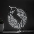 Unicorn One Line Art EL Wire Neon Sign - Mythical Creature Wall Decor - myneonup