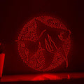Angelfish One Line EL Wire Neon Sign - Ideal for Aquarium Lovers & Decor - myneonup