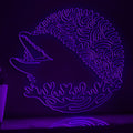 Dolphin One Line EL Neon - Marine Decor - myneonup