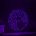 Antelope One Line Art EL Wire Neon Sign - Desert Wildlife Wall Decor - myneonup
