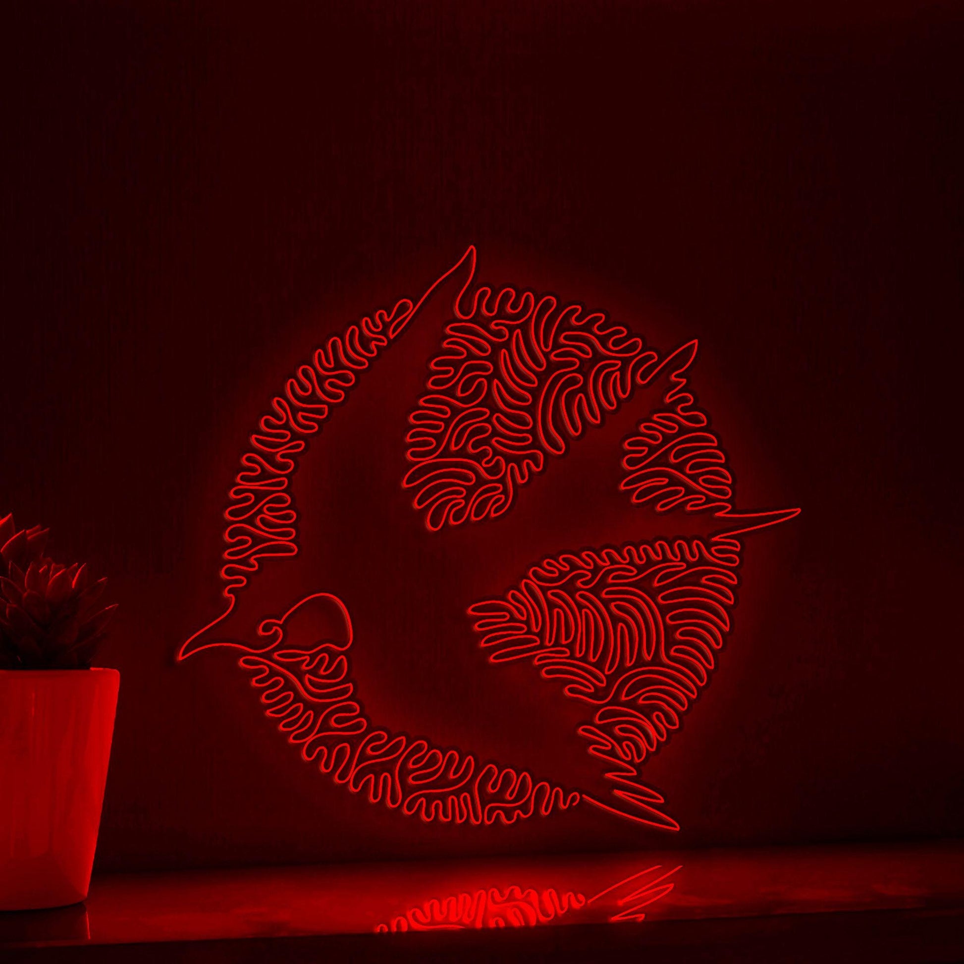 Swallow One Line EL Wire Neon Sign - Ideal for Boho Nursery & Living Room Decor - myneonup
