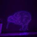 Kiwi One Line EL Wire Neon Sign - Flightless Bird Wall Art Decor - myneonup