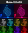Gorilla One Line EL Neon - Largest Ape Wall Art - myneonup