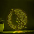 Grouse One Line Art EL Wire Neon Sign - Standing Bird Wall Decor - myneonup