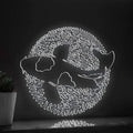 Koi Fish One Line EL Wire Neon Sign - Asian Zen Wall Art Decor - myneonup