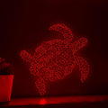 Turtle One Line Art EL Wire Neon Sign - Ocean Minimalist Wall Decor - myneonup