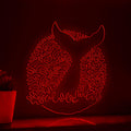 Whale Ambush One Line EL Wire Neon Sign - Ocean Giant Wall Art - myneonup