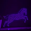 Horse One Line EL Wire Neon Sign - Galloping Equine Wall Art - myneonup
