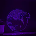 Squirrel One Line Neon - Fluffy Tail Forest Themed Decor - myneonup