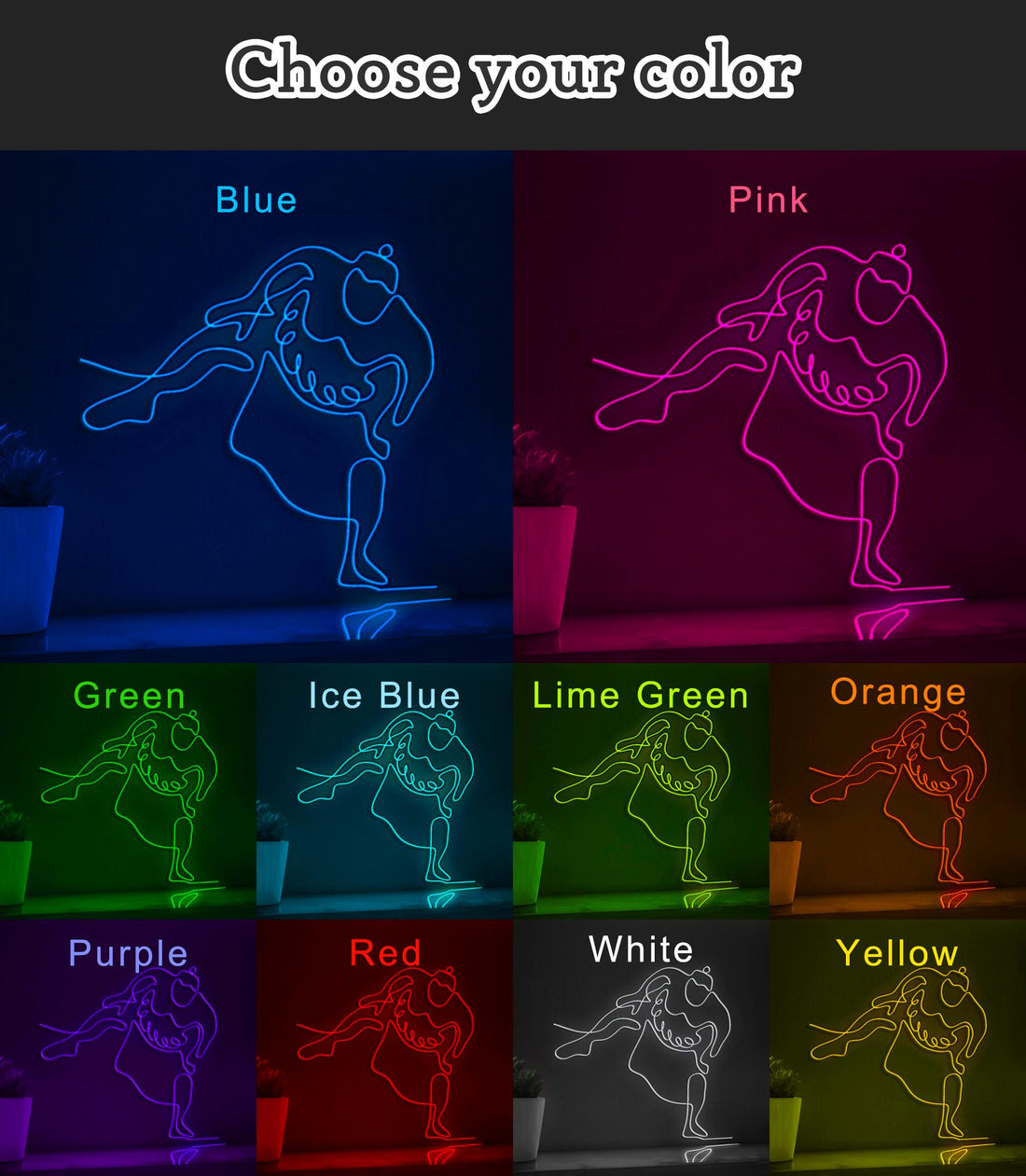 Young Sumo Man Pose Cultural EL Wire Sports Art for Arena Rooms & Sumo Wrestling Fans