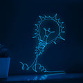Light Bulb Space Launch Playful EL Wire Animal Art for Kids Rooms & Mischief-Themed Decor