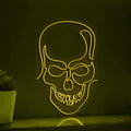 Abstract Human Skull Modern EL Wire Wall Art for Gallery & Edgy Home Decor - myneonup