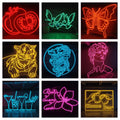 Hand I Love You Sign Valentine Wedding Neon Light Festive EL Wire Decor for Party & Home Wall Art - myneonup