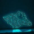Seashell One Line EL Wire Neon Sign - Ideal for Ocean Lovers' Wall Decor - myneonup