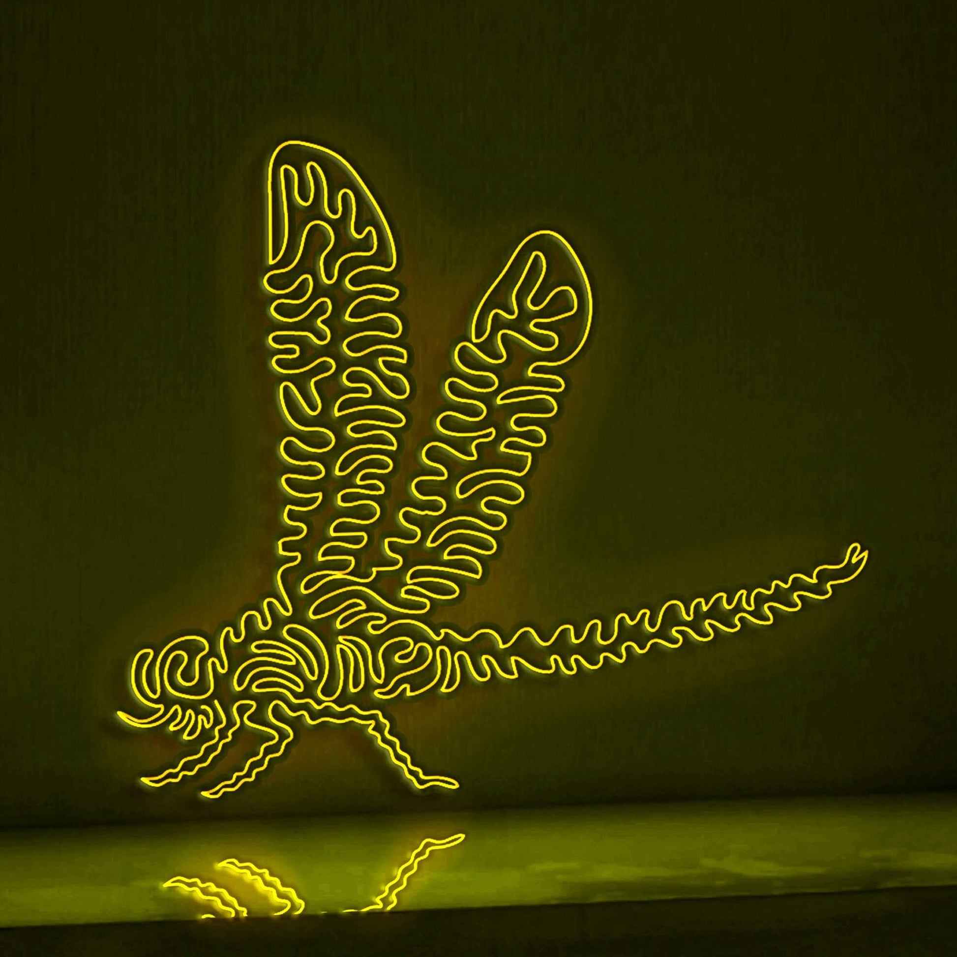 Dragonfly One Line EL Wire Neon Sign - Friendly Insect Light Art - myneonup